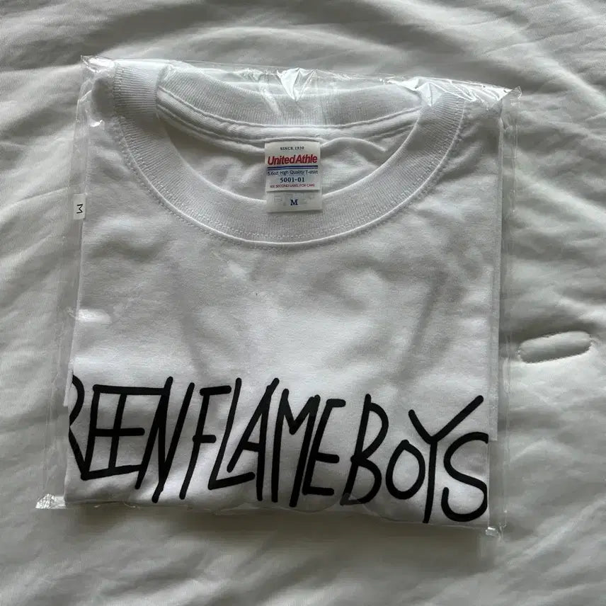 [BUNJANG] Green Flame Boy Band T-Shirt / 초록불꽃소년단 티셔츠