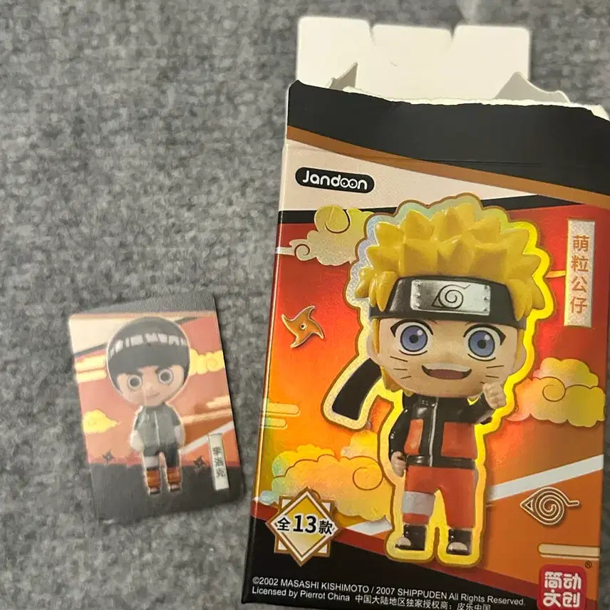 [BUNJANG] Naruto Pick &amp; Pop Mini Standing Figure Rock Lee (Rice Grain) / 나루토 픽앤팝 미니 스탠딩 피규어 쌀알 록리