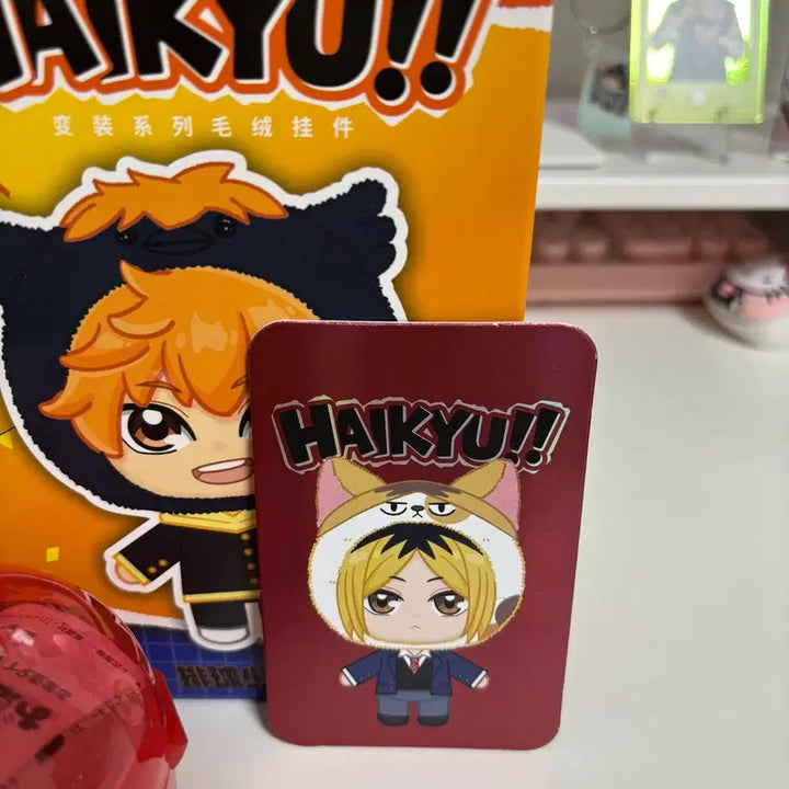 [BUNJANG] Haikyuu!! Kozume Kenma EAKI Habubu &amp; Gacha Figure Bundle Set / 하이큐 코즈메 켄마 EAKI 하부부 및 가챠 피규어 일괄