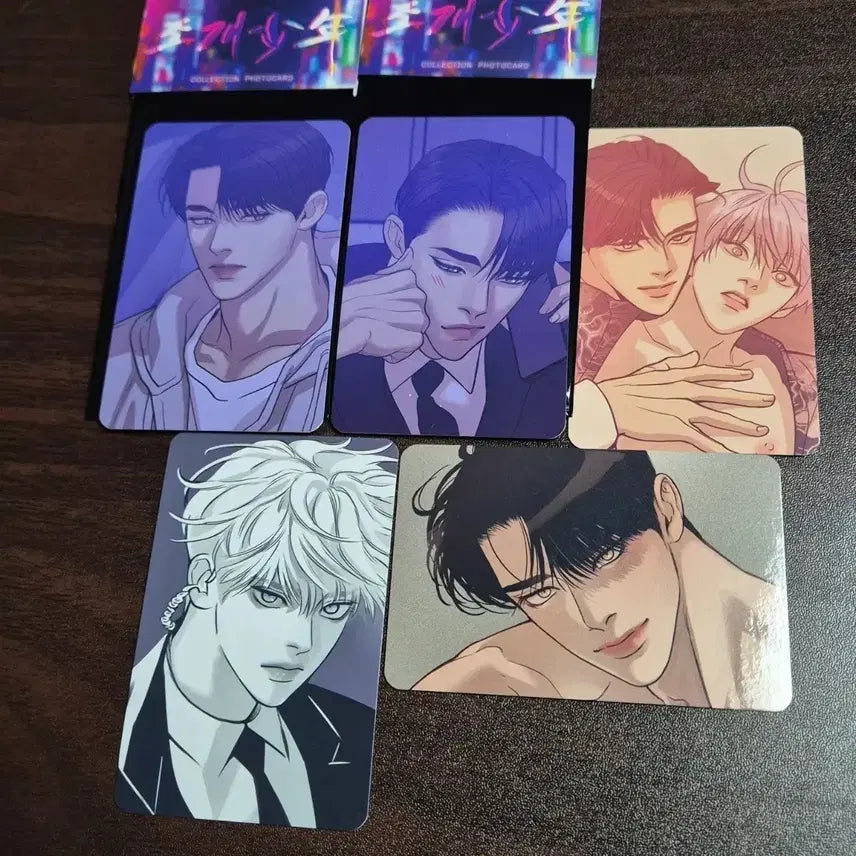 [BUNJANG] Jojaesonyon Dushik Juhah Collection Photocard Set / 조개소년 두식 주하 컬포 컬렉션 포토카드 포카 세트