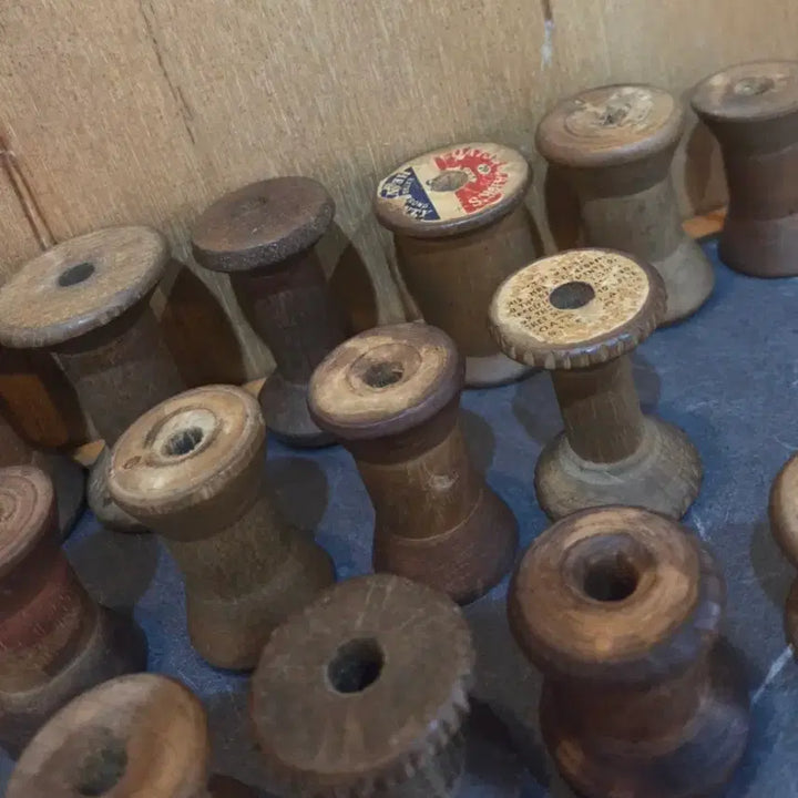 [BUNJANG] Antique Janggu Drum Shell Set (15 pieces) / 민속품 / 땟물좋고 귀여운 장구 실패 15점