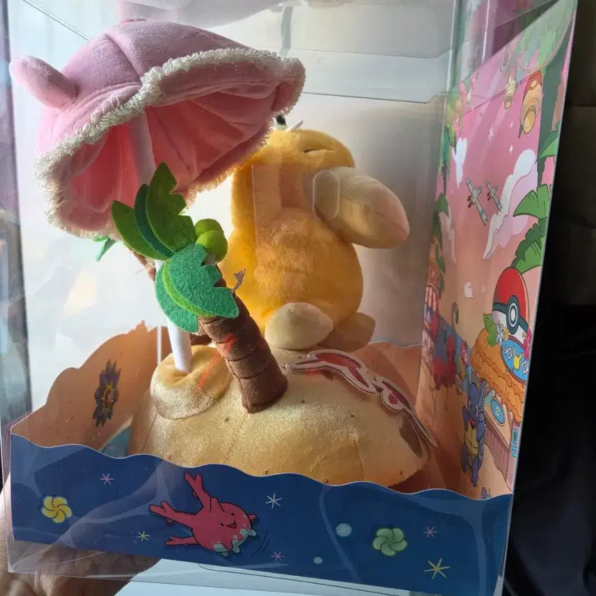 [BUNJANG] Pokemon Golduck Relaxing Holiday Plush / 부산 포켓몬스터 느긋느긋바캉스 칠링데이 고라파덕 인형 팝니다
