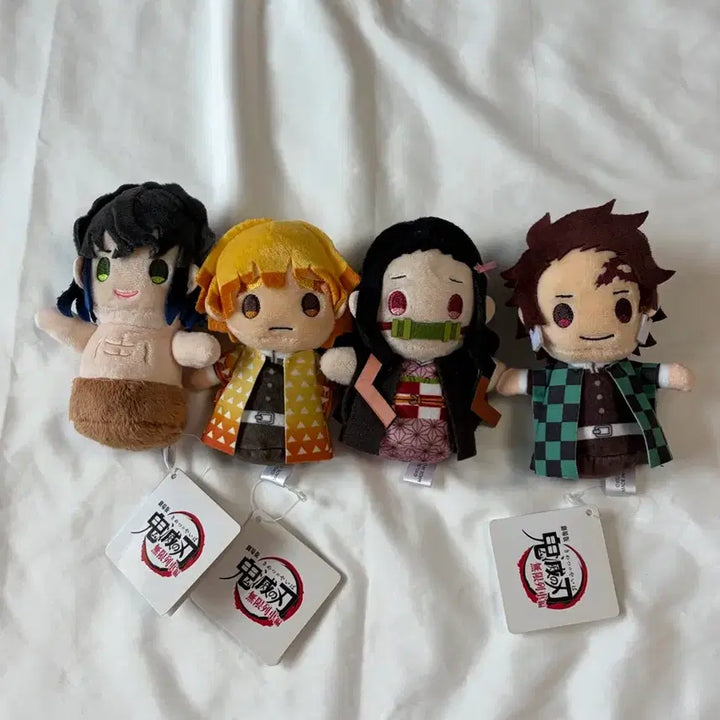 [BUNJANG] Demon Slayer Nezuko Tanjiro Zenitsu Inosuke Plush Bundle / 귀칼 누이 일괄 판매 귀멸의 칼날 인형 탄지로 네즈코 젠이츠 이노스케