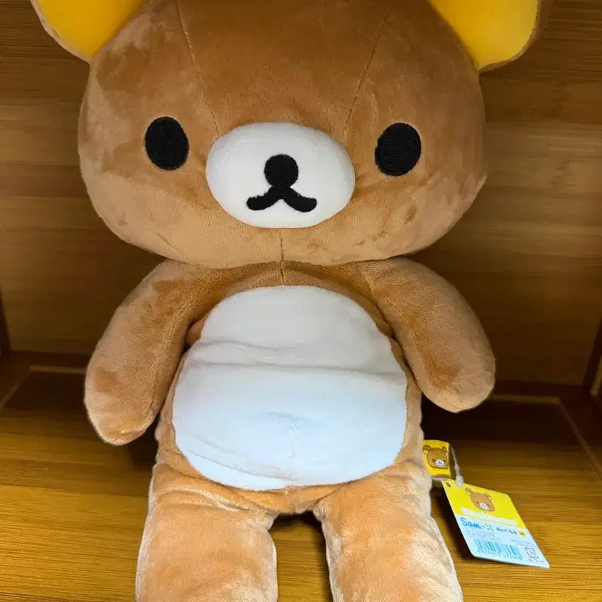 [BUNJANG] San-X Rilakkuma Plush Doll M Size / [새상품] 산엑스 리락쿠마 누이구루미 M 사이즈 인형 대형인형 Big