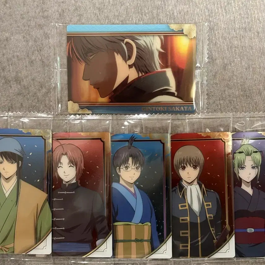 [BUNJANG] Gintama Wafer Yoshizawa Ginatoki, Kamui, Katsura, Sougo C-Card Bundle Set / 은혼 웨하스 요시와라 긴토키s, 카무이 카츠라 소고 c카드 일괄