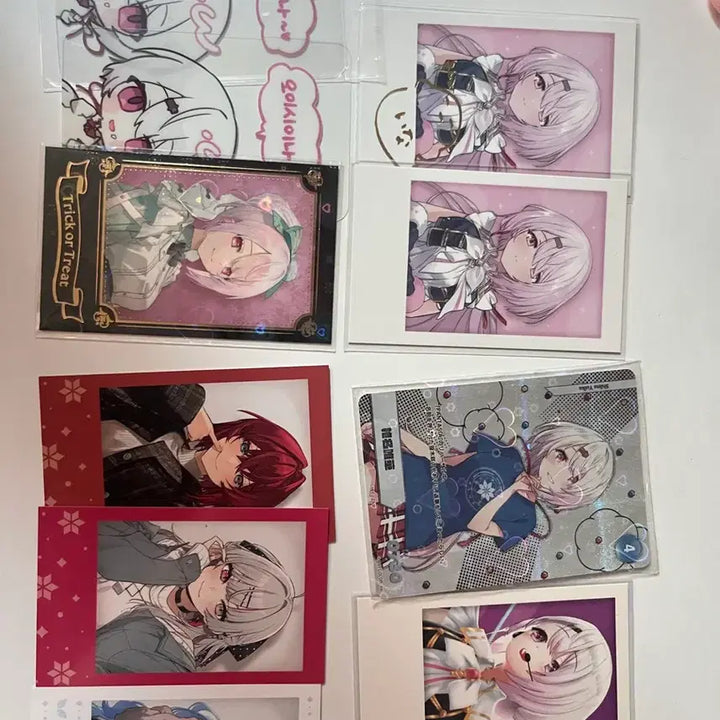 [BUNJANG] Shiina Yuika Winter Date 2024 Cheki Bundle Set / 니지산지 시이나 유이카 윈터데이트2024 체키 일괄