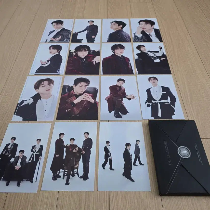 [BUNJANG] Forestella The Illusionist Official MD Postcard Set / 포레스텔라 더 일루셔니스트 공식 MD 엽서세트 15장(시브2024  2028스티커 한 장드려요)