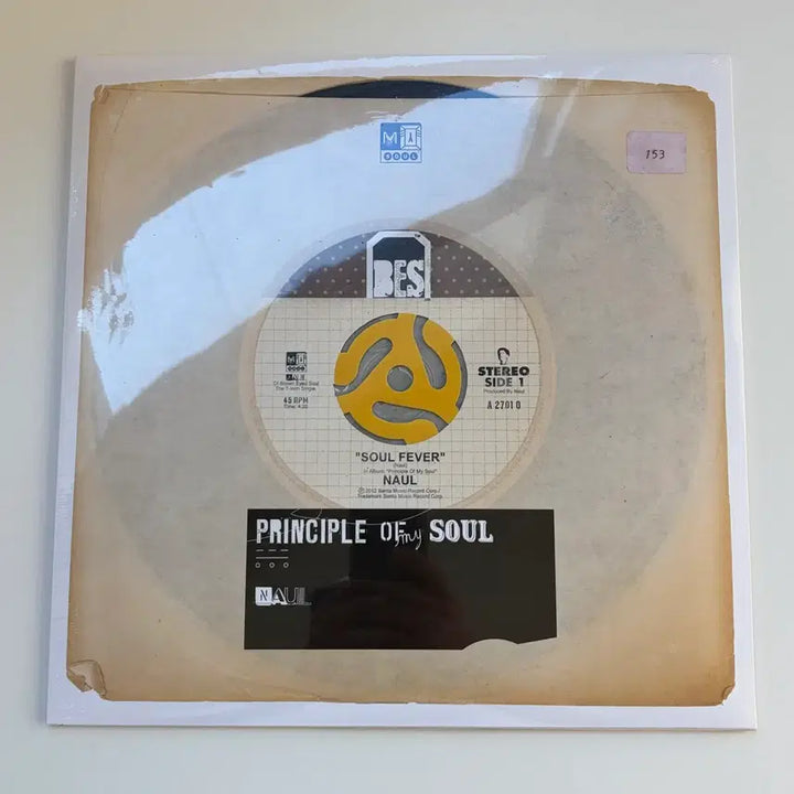 [BUNJANG] Naul 1st Album Principle of My Soul Black Vinyl LP / 나얼 엘피 1집 principle of my soul 블랙반