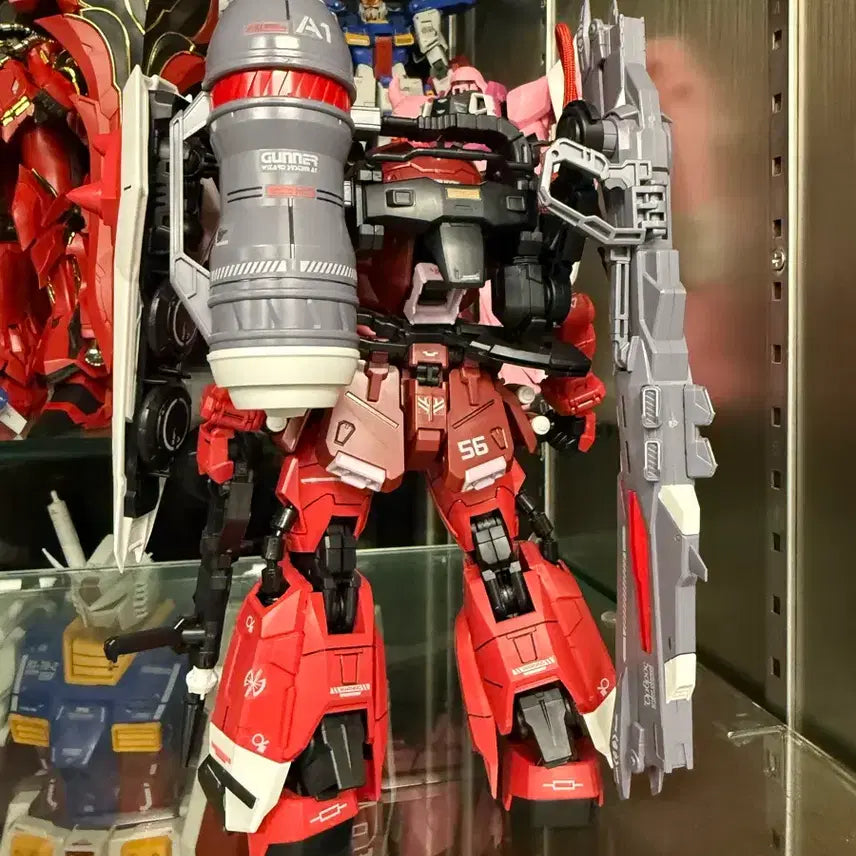 [BUNJANG] Bandai MG 1/100 Zaku Warrior Luna Maria Custom Model Kit / MG 자쿠 워리어 ( 루나마리아 커스텀 ) 팝니다