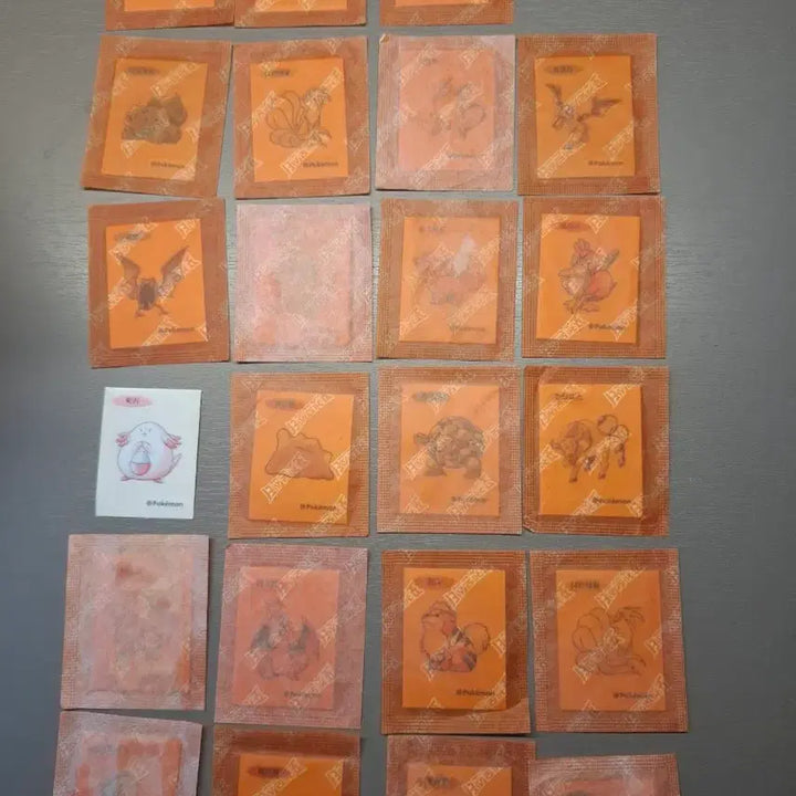 [BUNJANG] Pokemon Stickers / 포켓몬 띠부씰