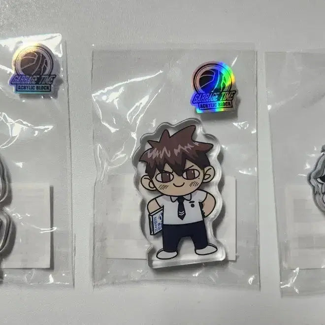 [BUNJANG] Garbage Time Popup Corota Acrylic Block [Junsu, Jongsu, Sangho] Bundle Set / 가비지타임 팝업 코롯타 아크릴 블럭 [준수 종수 상호] 일괄