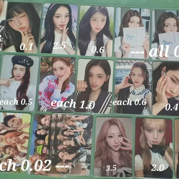 [BUNJANG] Heart Heart Photocard / 하투하 포카 양도해요!(더있음)