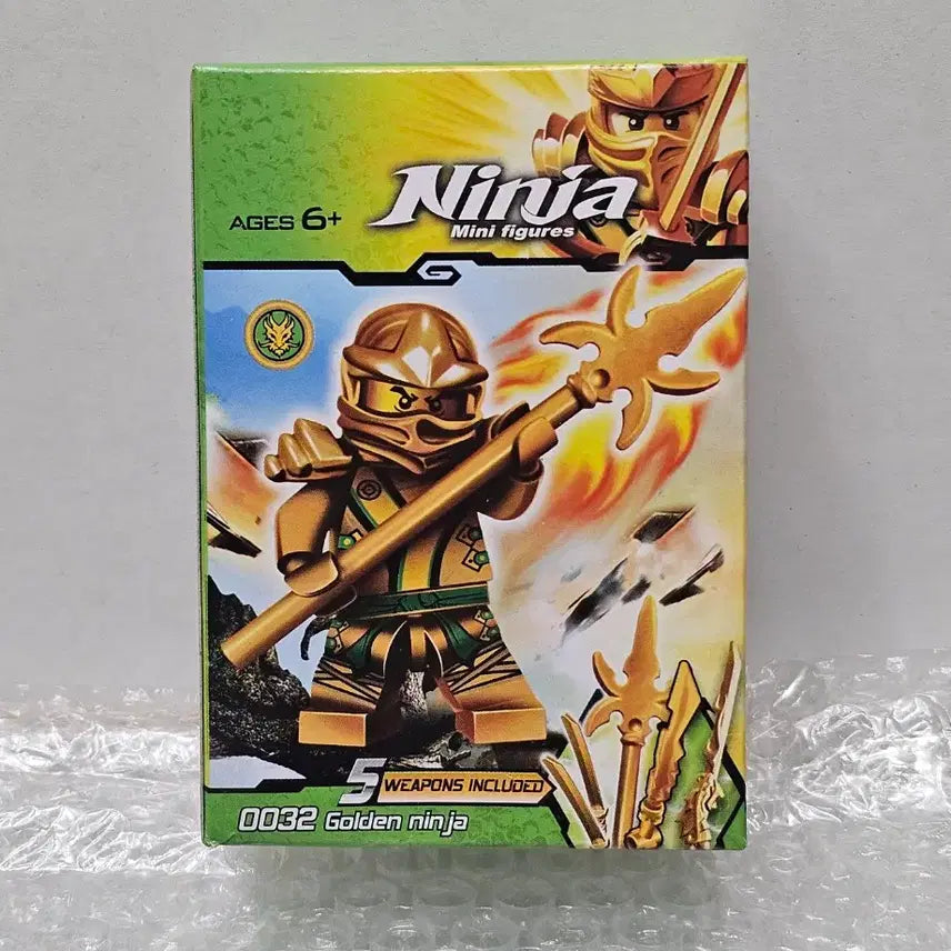 [BUNJANG] Classic Chinese Edition Ninjago Golden Ninja LEGO Minifigure / 고전완구 중국판 닌자고 골든 닌자 레고 미니피규어 미개봉품