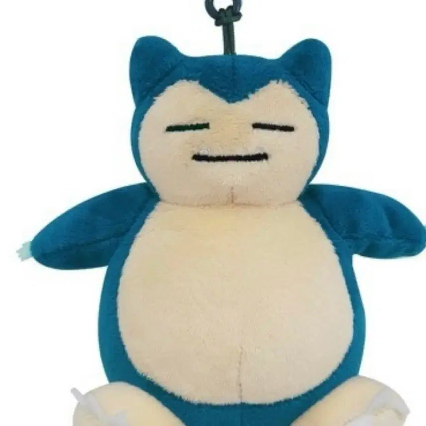 [BUNJANG] Snorlax Plush Keychain / 잠만보 인형 키링