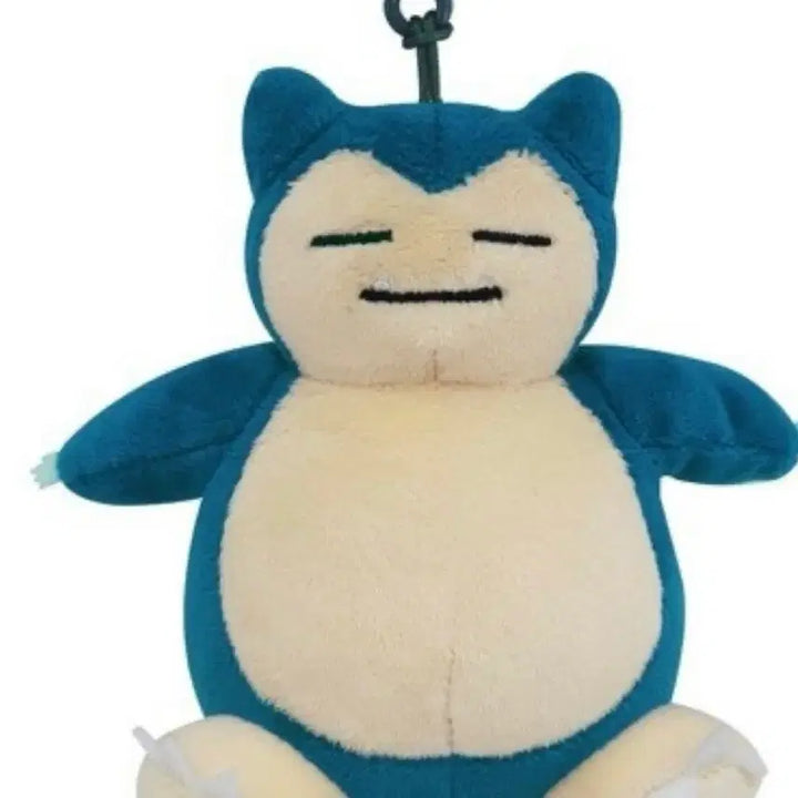 [BUNJANG] Snorlax Plush Keychain / 잠만보 인형 키링