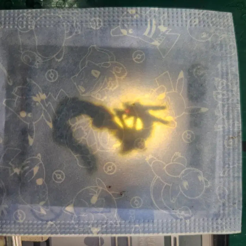 [BUNJANG] Sealed Pokemon Black Rayquaza Sticker / 미개봉 포켓몬스터 검은 레쿠쟈 띠부씰 팝니다