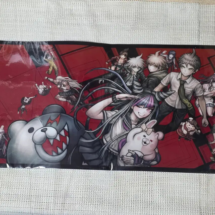 [BUNJANG] Danganronpa 1-2 Reload Ebiten Limited Edition Rui Komatsuzaki Clear Poster / 단간론파 1 2 Reload 에비텐 한정 특전 신작 커버 일러스트 투명 포스터