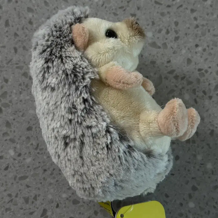 [BUNJANG] Sunlemon Fluffy Animal Baby Hedgehog Plush / 선레몬 플러피애니멀 아기 동물 인형 고슴도치