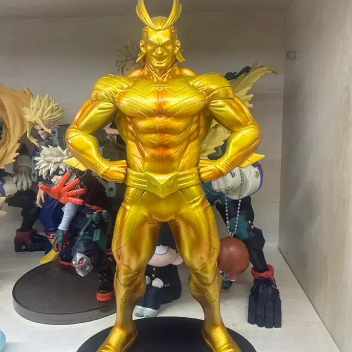 [BUNJANG] All Might Gold Figure / 골드 황금 올마이트 피규어