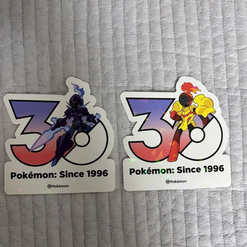 [BUNJANG] Pokemon 30th Anniversary Sticker - Farigiraf / Armorouge / 포켓몬스터 30주년 스티커 파라블레이즈/카디나르마