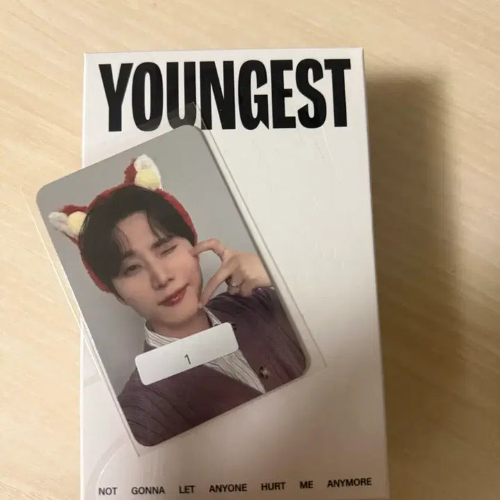[BUNJANG] YOUNGEST Full Album Wallet, Keyring Version Photocard / 영기스트 풀 앨범 월렛,키링 버전(+후즈팬 여우포카)