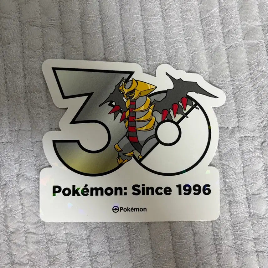 [BUNJANG] Pokemon 30th Anniversary Giratina (Origin Forme) Sticker Set / 포켓몬스터 30주년 스티커 기라티나 어나더폼
