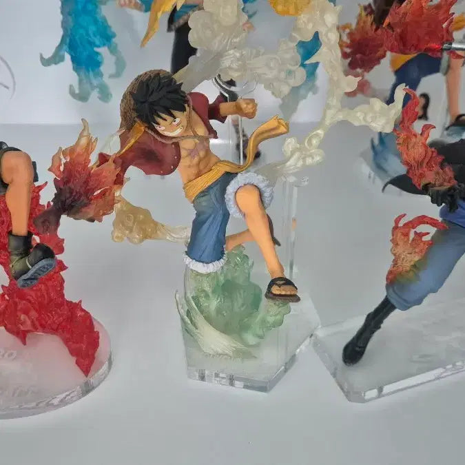 [BUNJANG] Authentic One Piece Figuarts ZERO Ace, Luffy, Sabo Figures / 정품) 원피스 아츠제로 피규어 에이스 루피 사보