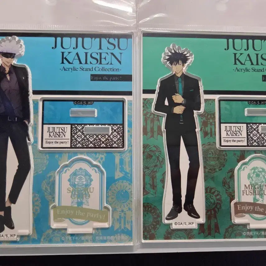 [BUNJANG] Jujutsu Kaisen Gojo Satoru Fushiguro Megumi After School Party Suit Acrylic Stand / 주술회전 고죠 사토루 후시구로 메구미 방과후 파티 정장 아크릴 스탠드