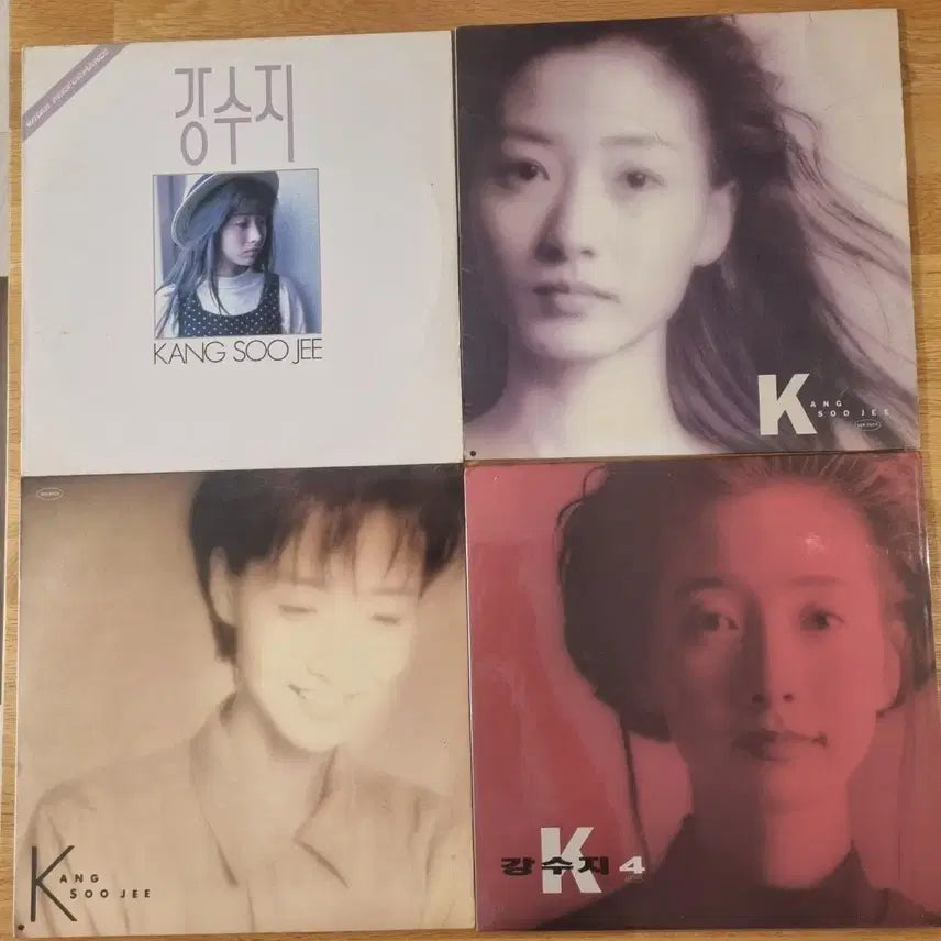 [BUNJANG] Kang Susie 1st to 4th Album LP Set / 강수지 LP 4종 세트  1집~4집 일괄 판매합니다