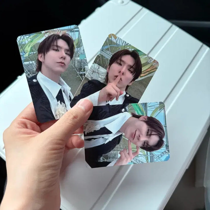 [BUNJANG] Monsta X Kihyun Hello Live &amp; Soundwave Face-to-Face Photocard Set / 기현 헬로라이브&amp;사운드웨이브 대면포카 2set