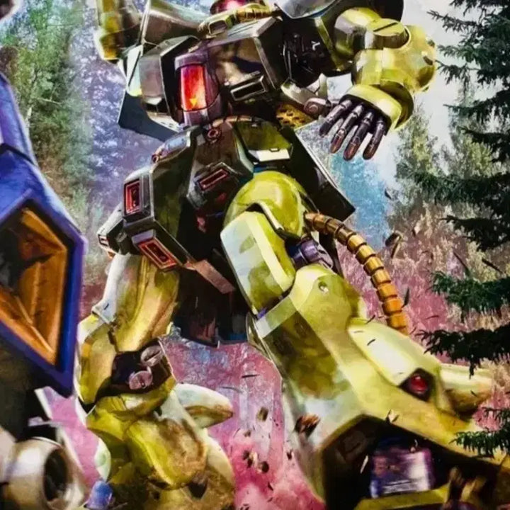[BUNJANG] RE Zaku II FZ Model Kit / RE 자쿠2 FZ