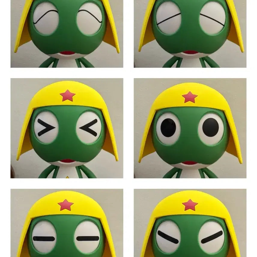 [BUNJANG] Keroro Classic Talking Mascot Robot Figure / 케로로 고전 말하는 마스코트 로봇 피규어