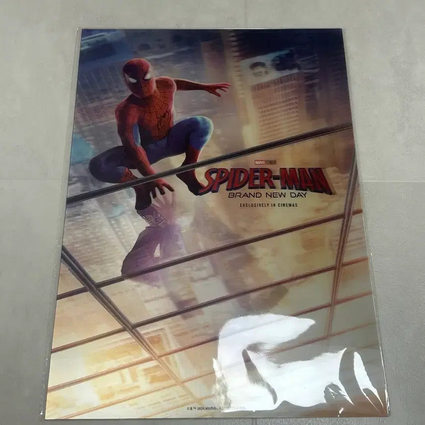 [BUNJANG] Spider-Man Brand New Day Lenticular Poster / 스파이더맨 브랜뉴데이 렌티큘러 포스터 양도