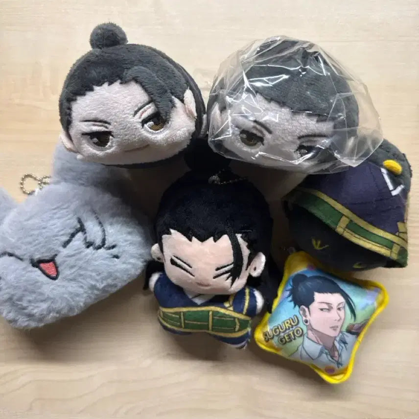 [BUNJANG] Jujutsu Kaisen Suguru Geto Bundle Set Plush Doll / 급젘) 게토 누이 일괄 판매