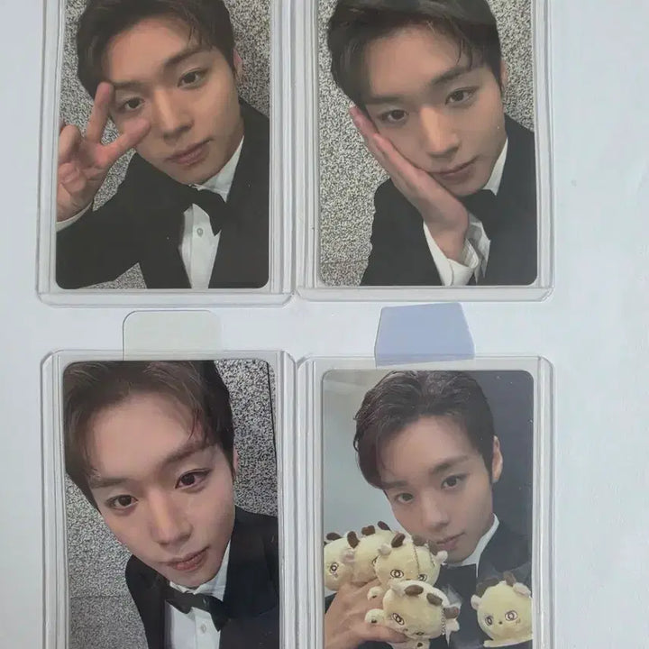 [BUNJANG] Park Jihoon Suit Photocard Bundle Set / 박지훈 정장 포카 4장 일괄