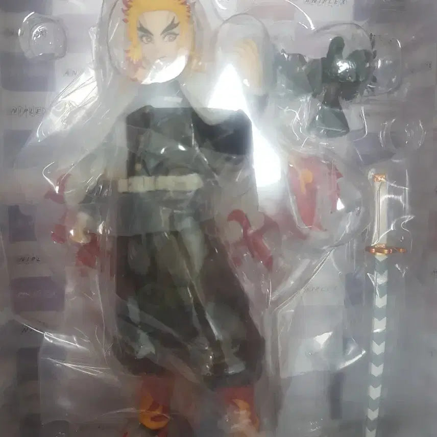 [BUNJANG] Demon Slayer Kyojuro Rengoku Figure / 귀멸의 칼날 렌고쿠 피규어 (이름 모름)