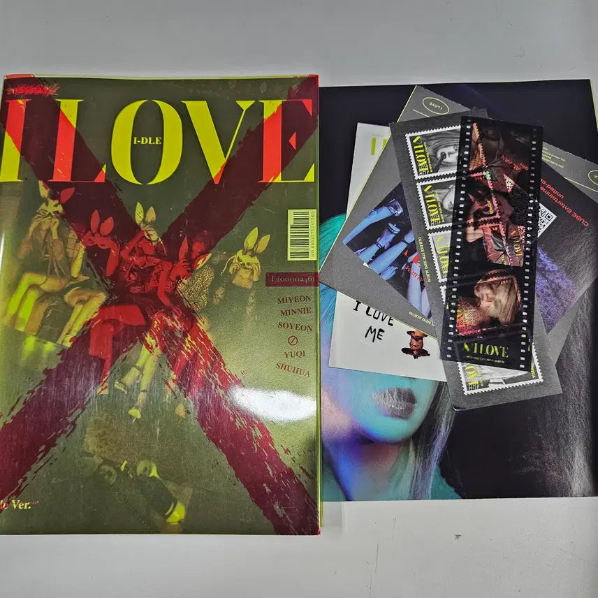 [BUNJANG] (G)I-DLE 5th Mini Album I LOVE X-file Ver. Photocard / (여자)아이들 미니 5집 I LOVE (X-file Ver.) 포카X
