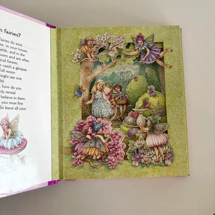 [BUNJANG] Vintage Fairy Pop-Up Book (Pink) / 빈티지책 빈티지 요정북 페어리 팝업북 핑크