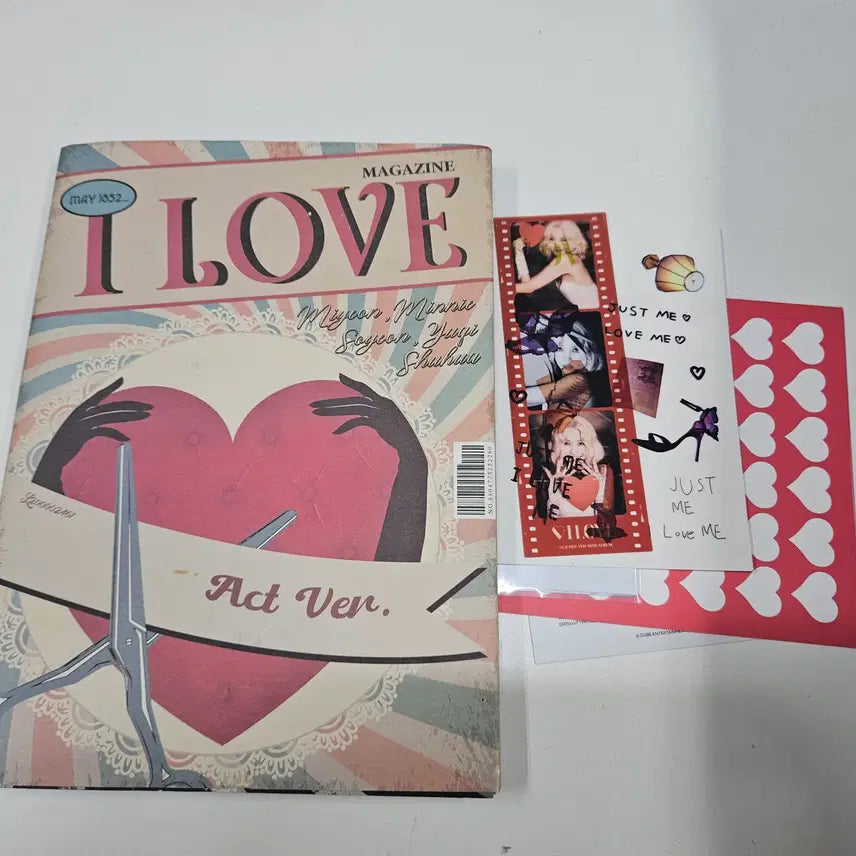 [BUNJANG] (G)I-DLE 5th Mini Album I love (Act Ver.) / (여자)아이들 5집 미니앨범 I love Act버전