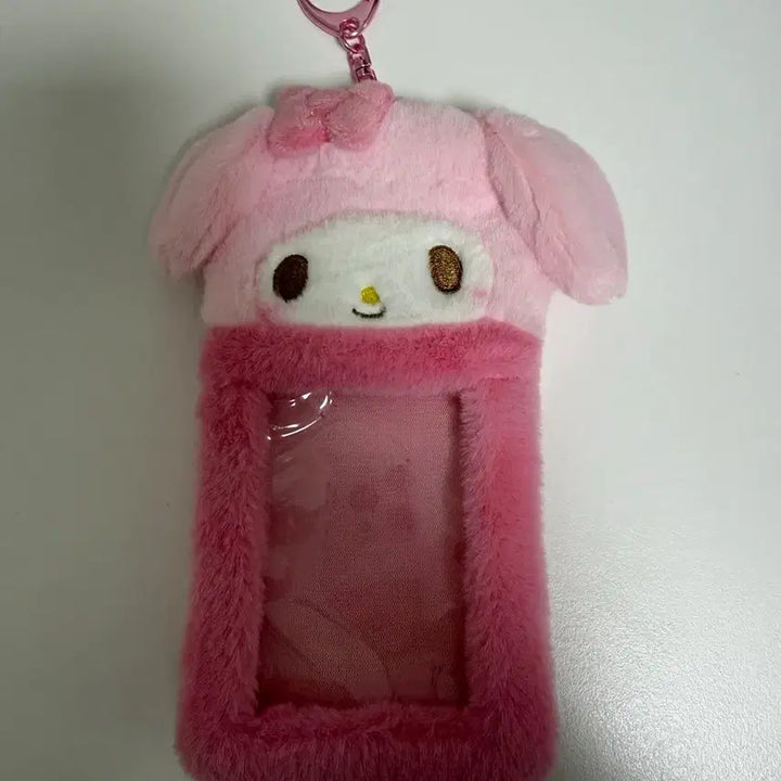 [BUNJANG] Sanrio My Melody Fur Photocard Holder / 산리오 마이멜로디 털포카홀더