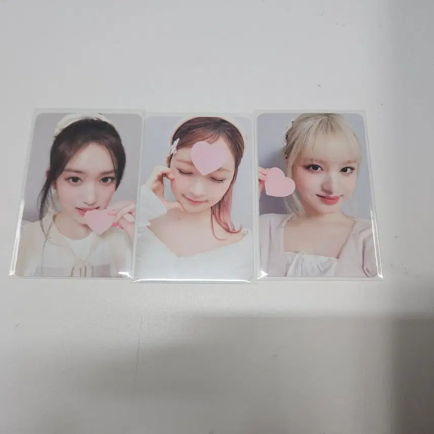 [BUNJANG] IVE 3 Types Photocard Bundle Set / 아이브 포토카드 3종 일괄