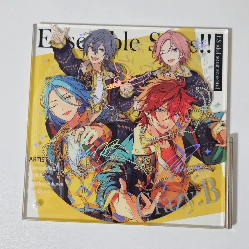 [BUNJANG] Ensemble Stars! Crazy:B Acrylic Stand (Rinne, Himel, Kohaku, Niki) Special Event Limited / 앙스타 린네 히메루 코하쿠 니키 크비 크레이지비 중스타 특전 아크릴