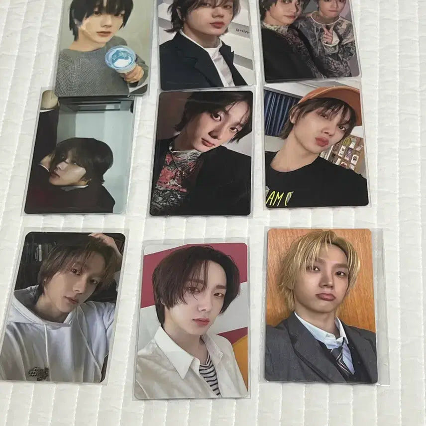 [BUNJANG] BOYNEXTDOOR Sungho Official Photocard Set (9 pcs) / 보넥도 성호 공방포카 미공포 럭드포카 앨포 특전포카 9장