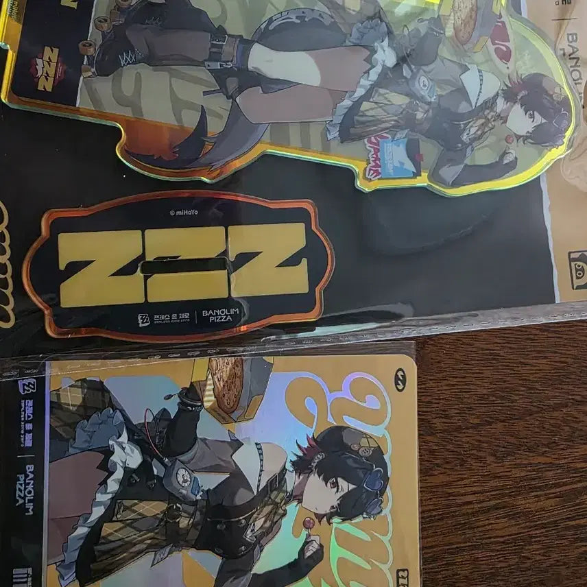 [BUNJANG] ZEROBASEONE Zen Zone Zero Ellens Pizza Acrylic Stand Photocard / 젠존제 젠레스 존 제로 반올림 피자 엘렌 조 아크릴 스탠드 포카 포토카드