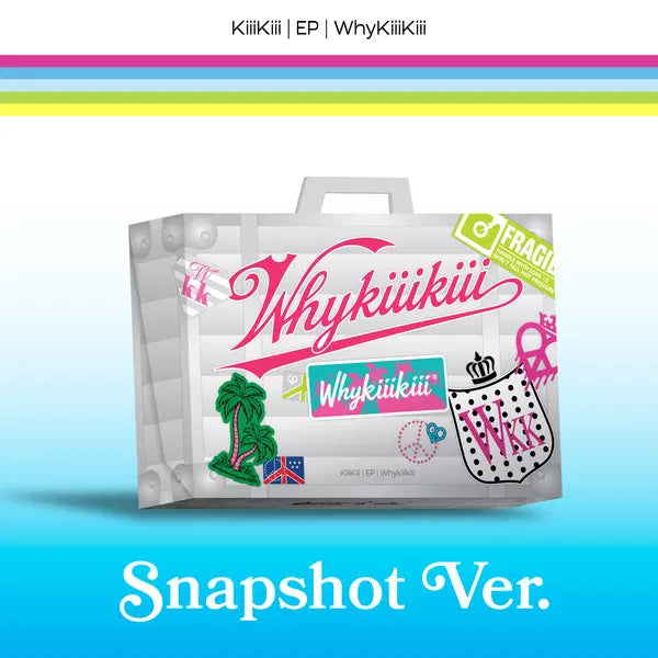 [BUNJANG] KiiiKiii (키키) WhyKiiiKiii Snapshot Ver. Limited Edition / KiiiKiii (키키) EP [WhyKiiiKiii] SNAPSHOT VER. [한정반] 스냅샷 한정반