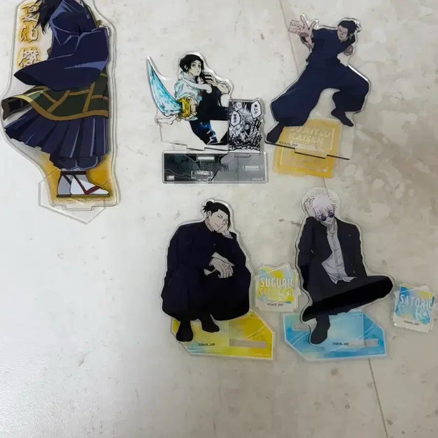 [BUNJANG] Jujutsu Kaisen Geto, Gojo, Yuta Acrylic Stand Bundle Set / 주술회전 게토 고죠 유타 아크릴스탠드 일괄