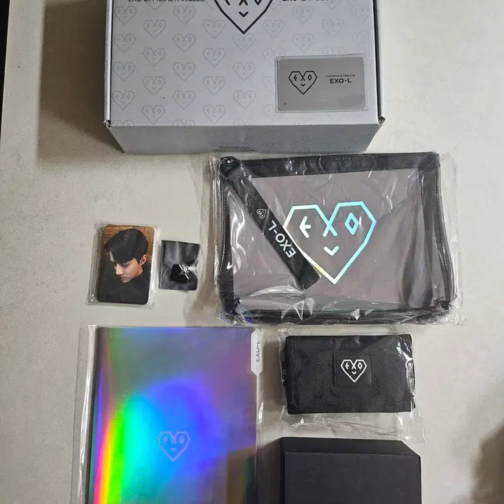 [BUNJANG] EXO Official Fanclub Welcome Kit Photocard Bundle Set / EXO 엑소 포카 공식 팬클럽 웰컴 키트 풀박