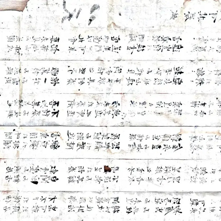 [BUNJANG] Rare Joseon Dynasty Large Past Exam Answer Sheet (Sikwon) - High Score Evaluation / [희귀/고미술] 조선후기 대형 과거 답안지(시권) - 사인가기주부 (팔천/삼상 평점)