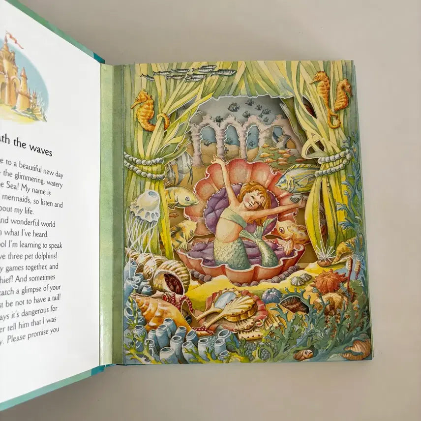[BUNJANG] Vintage Mermaid Pop-Up Book / 빈티지책 빈티지 인어 팝업북