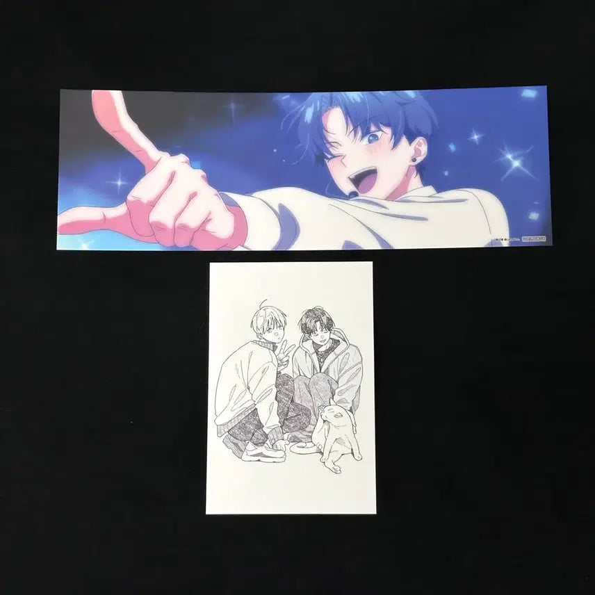 [BUNJANG] One Room Assistant Aniplex Special Edition Postcard &amp; Slogan Set / 원룸조교님 애니플러스 특전 엽서 슬로건 세트